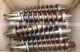 High efficiency Screw Type Biomass Briquetting Press - to make hollow efb briquettes in good quality for fuel