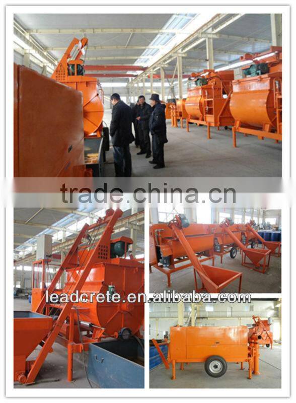 2016 CLC cellular lightweight foam concrete brick making machine for government project