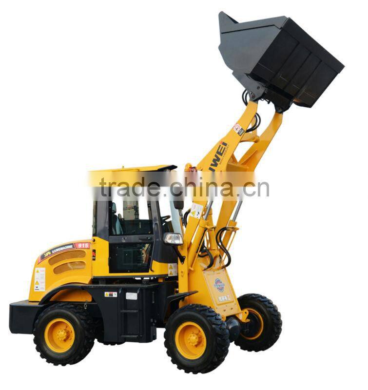 1.5 ton CE certification ZL15 snow blower front loader