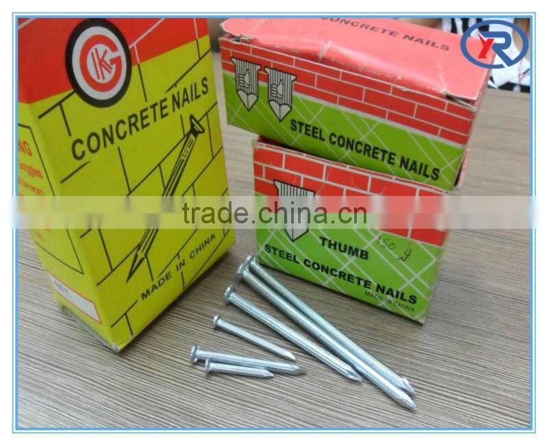 China Suppliers cheap price concrete nails /concrete steel nail