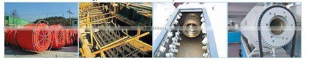 PE Carbon Spiral Reinforcing Pipe Production Line