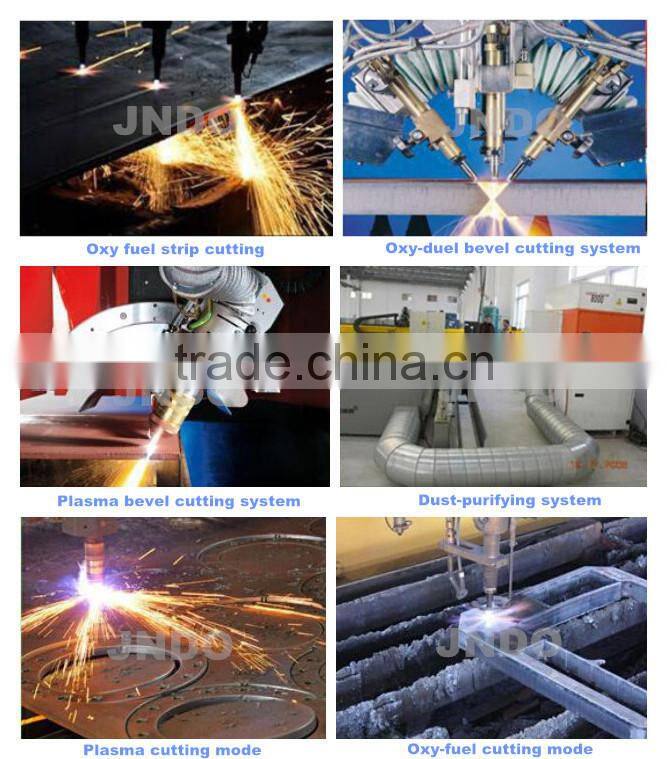 2015 China factory gantry type sheet metal cnc plasma cutting machine