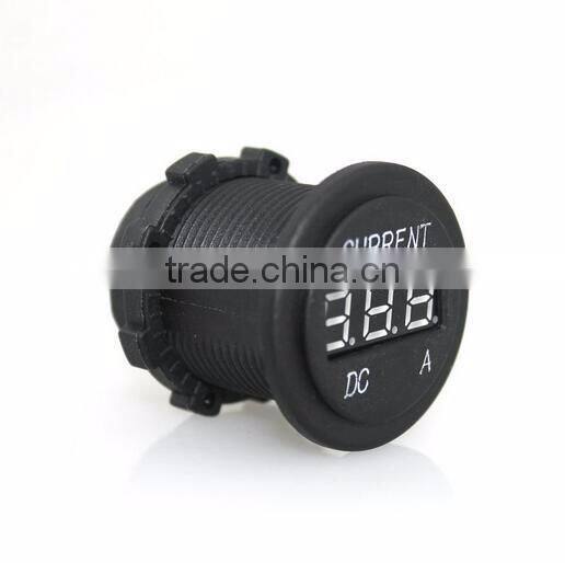 Waterproof digital ammeter for car 12V 24V