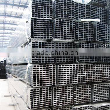 60-80GSM 25*25*1.1mm pre galvanized square tubing