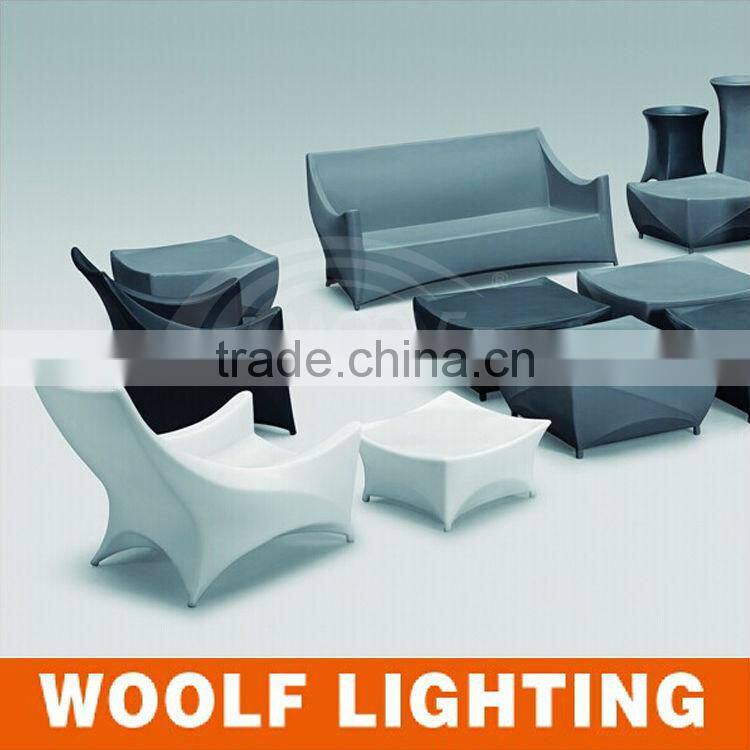 Popular Modern led home garden three seats Sofa Furniture with remote control