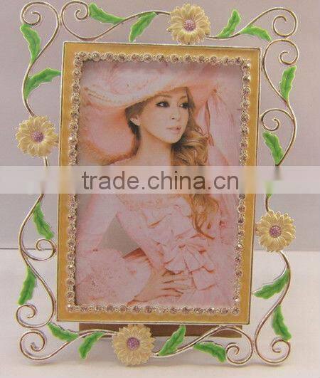 4x6" metal beautiful cheap photo frames