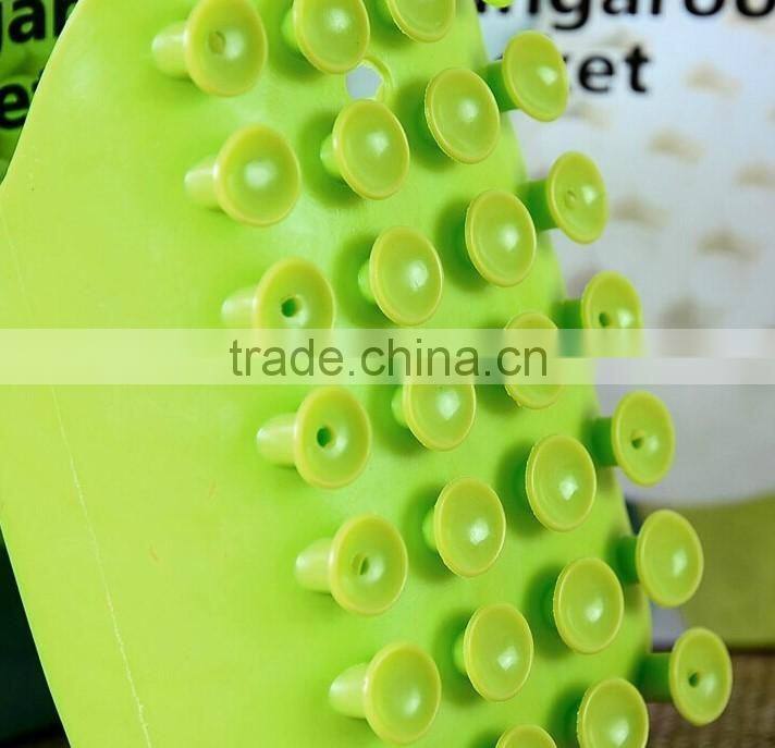 Silicone wall sucker storage case for toothpaste holder