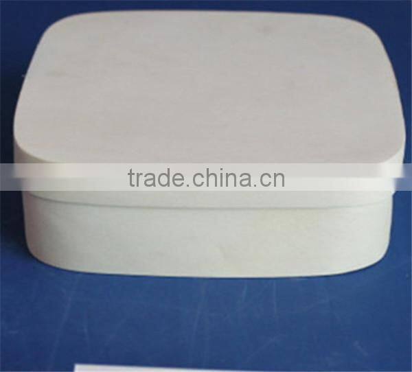 Heart shaped balsa wood candy packing box