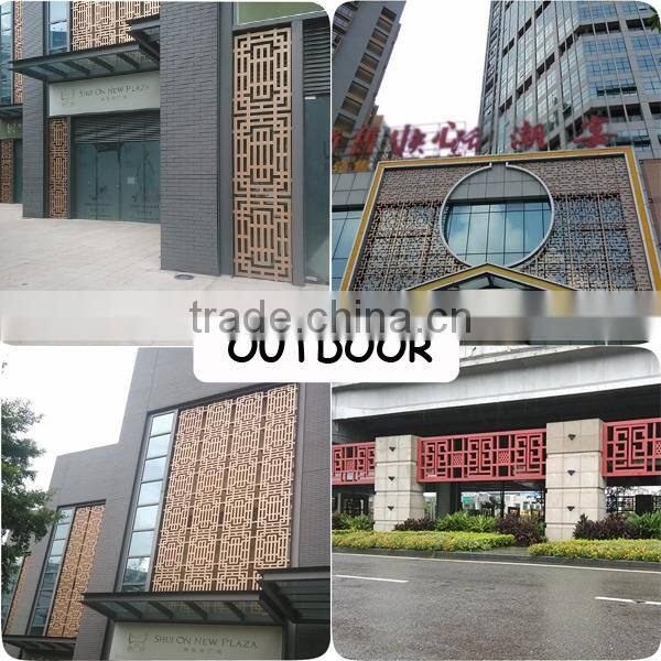 2015 Hot Sale Decorative Stainless Steel Folding Dressing Room Partition