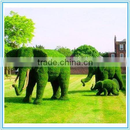 New design of customized artificial topiary topiary frame peacock