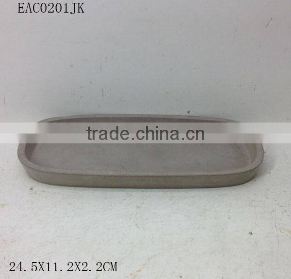 Marble serving tray / stone home decors / beige recangular tray