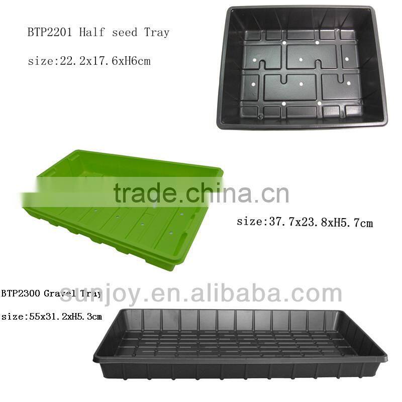Plastic Black Gravel Tray/raised garden bed