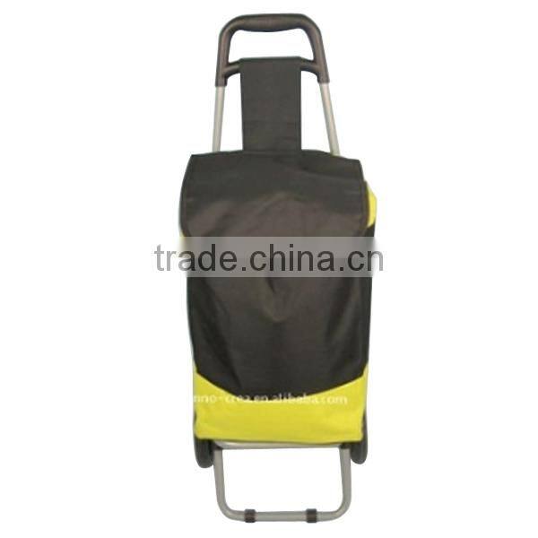 Folding luggage trolley