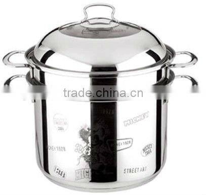 5 layer stainless steel steamer pot