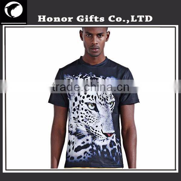Fashionable Short Sleeves Cotton High Quality Custom Printed T Shirt