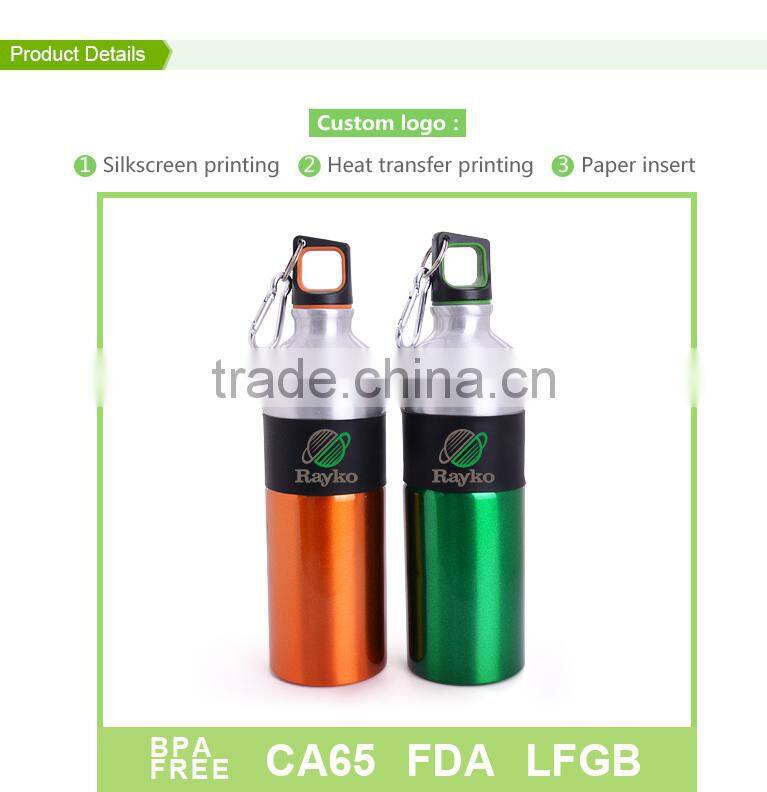 A Fashinable single wall alumium sports bottle