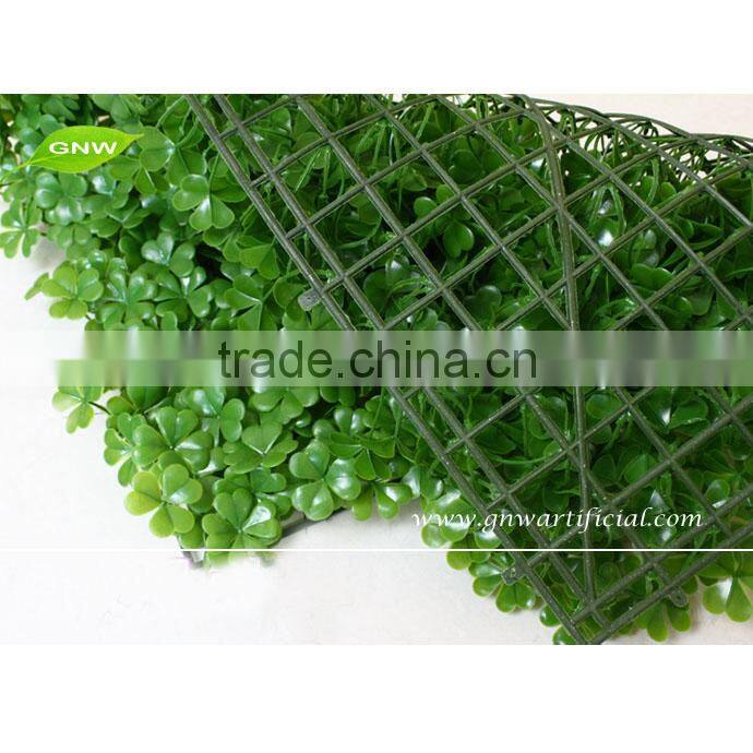 BOX022-6 GNW Boxwood artificial grass mat as decorative panel for garden and home decoration