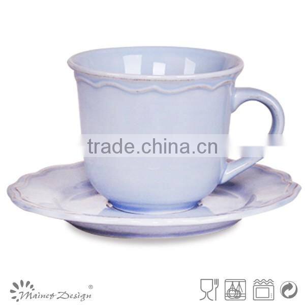 Personalized tea cups & saucers/espresso cup & saucer/personalized tea cup saucer set