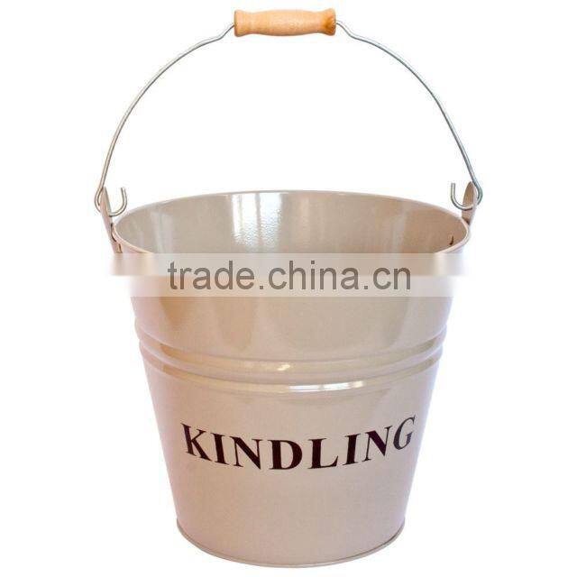 High Quality Ash Bucket Metal Kindling Bucket