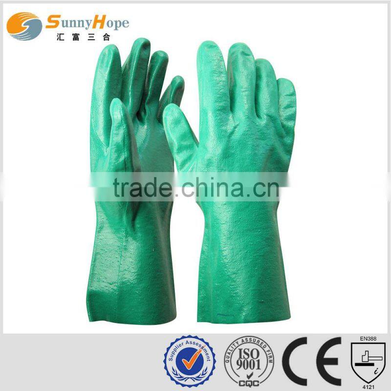 sunny hope nitrile Knit gloves oil resistant gloves