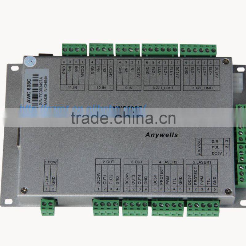 co2 laser controller awc608 leather cutter parts