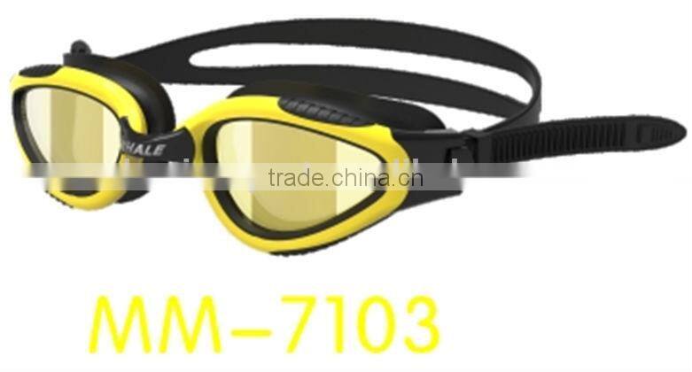 Hot sale mirrored optical swimming goggles high quality swimming goggle