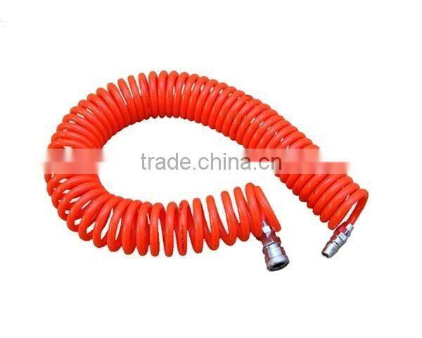 pe elastic hose Spiral With Japanese Coupler 8mm*5mm 7.6m Used For Hydraulic tools For Flexible Air Tube