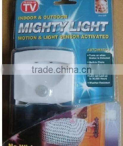 2014 newest as seen on tv indoor and outdoor sensor activated mighty light