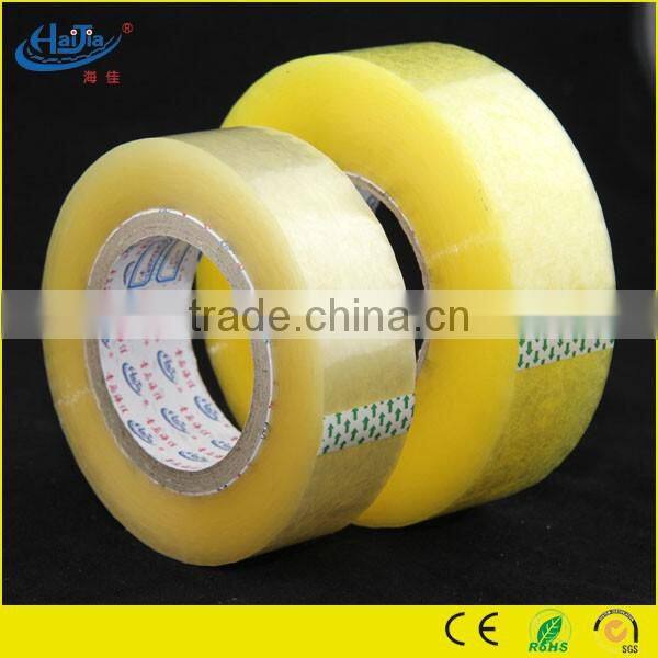 super clear and super adhesive high quality BOPP packing tape