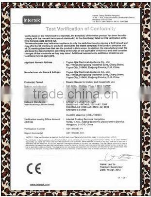 Basic steam mop with instant boiler