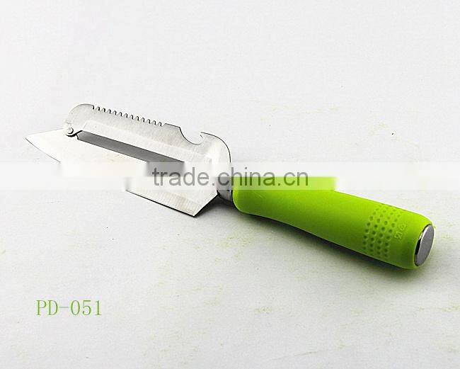 stainless steel vegetable peeler plastic handle vegetable slicer PD-051