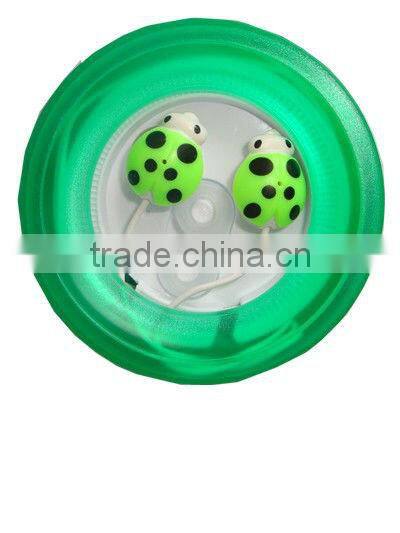 Earphones new style mp3 earphone Lady beetles