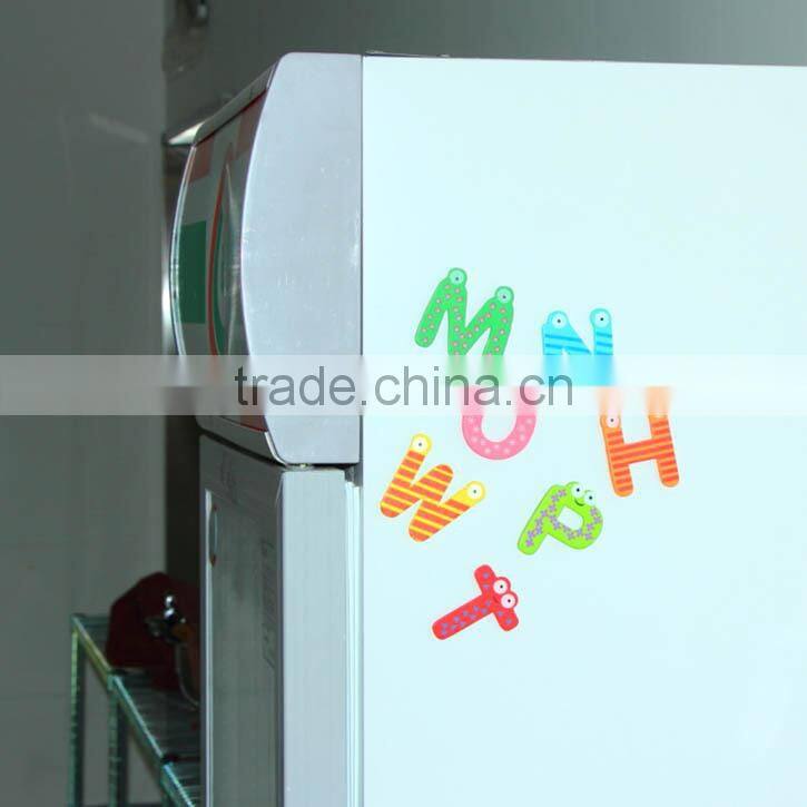 wooden Magnet Fridge Baby /Child Toy A-Z ABC Educational Wooden Alphabet Puzzle Toy 26 Letters