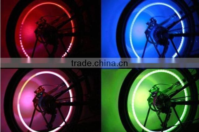Cheap Bicycle Car Valve Caps Light Tire Wheel light Neon LED Lamp,Cool Decorate Colourful Led Bike Lights