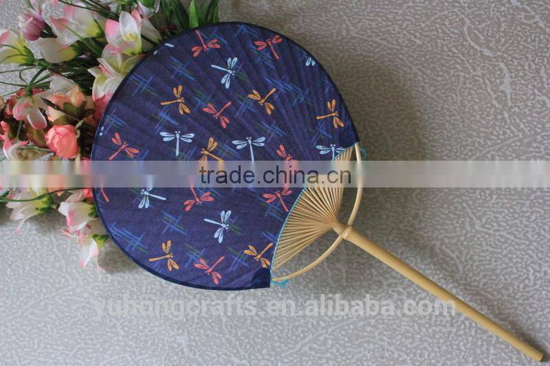 Anji Yuhong Factory wholesale bamboo gift fan