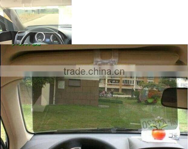 PMMA Auto sun shade/cliped on original sun visor in car