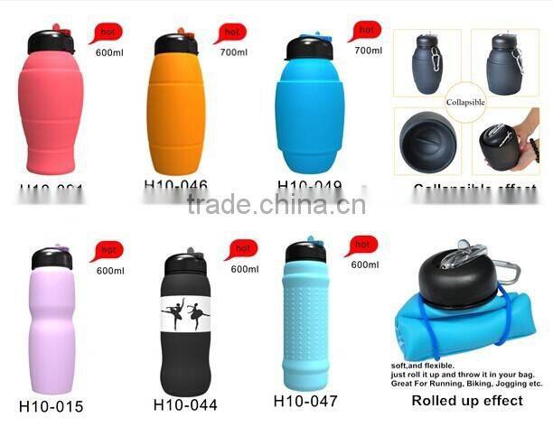 New gift ideas rubber kids water bottle
