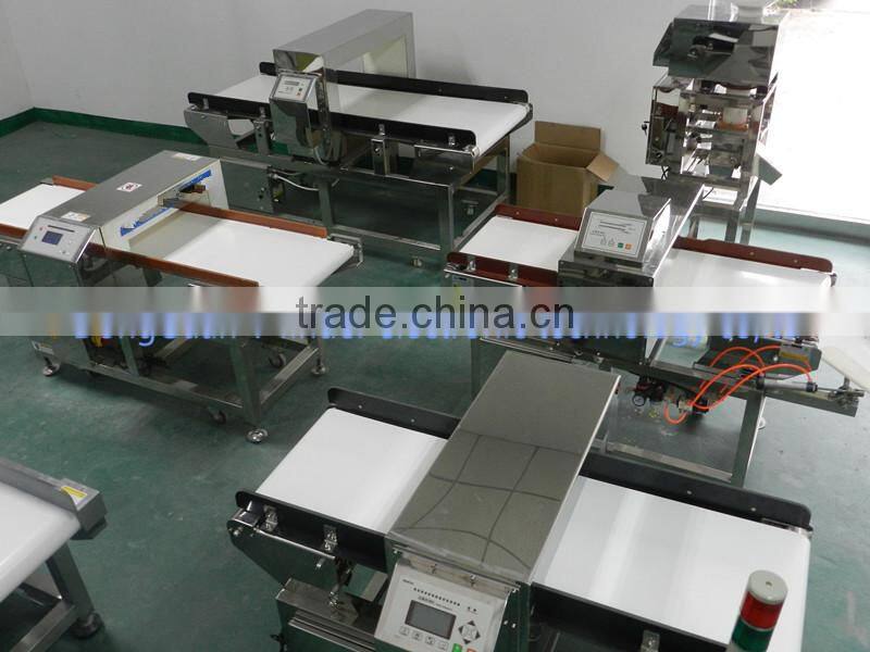 FDA standard Conveyor Belt food Metal Detector machine, metal detector for food processing industry