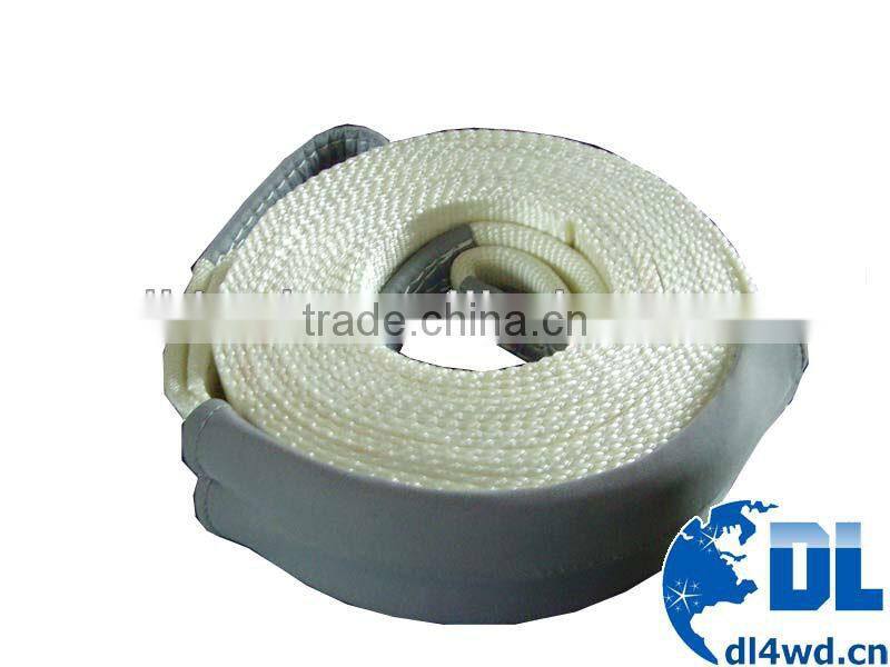 auto accessories parts custom tow strap nylon recovery strap 4x4 snatch strap
