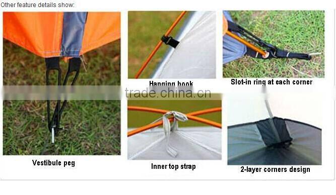 Popular dome family camping tent,outdoor tent,water proof tent