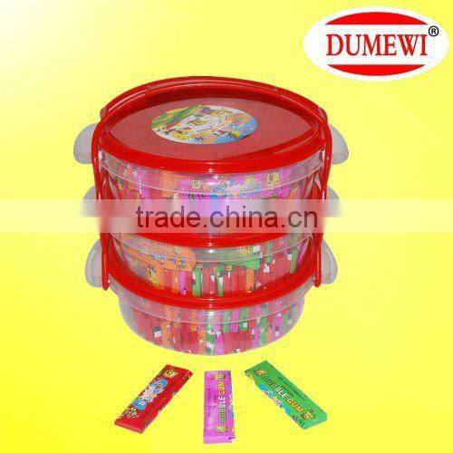 Fruity Flavored Stick Bubble Gum