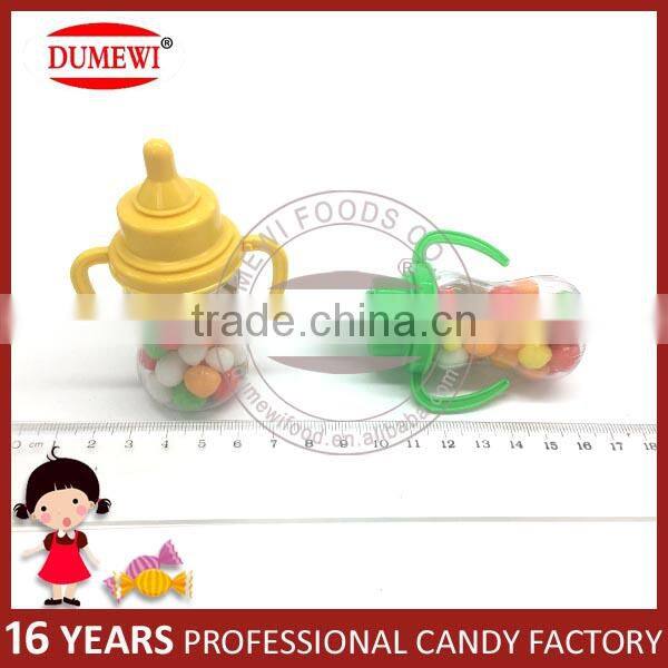 Plastic Baby Bottle Candy Puffing Nipple Candy