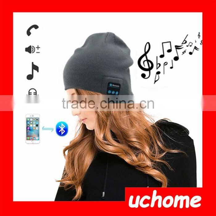 UCHOME Bluetooth Hat Wireless Bluetooth Beanie hats with built in headphones
