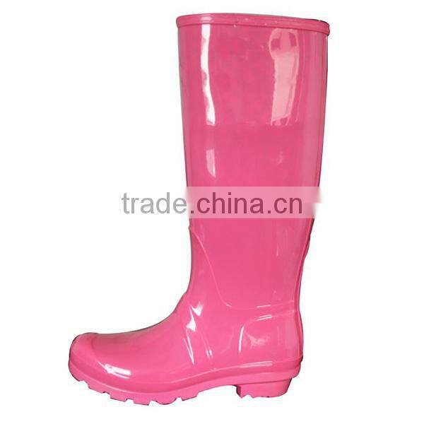 wholesale knee rubber rain boots for woman