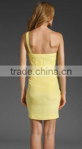 12DR033 Nice new design cotail dresses for summer