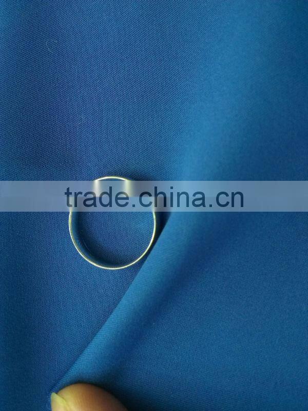 100%cotton twill solid fabric for worker wear silk twill fabric