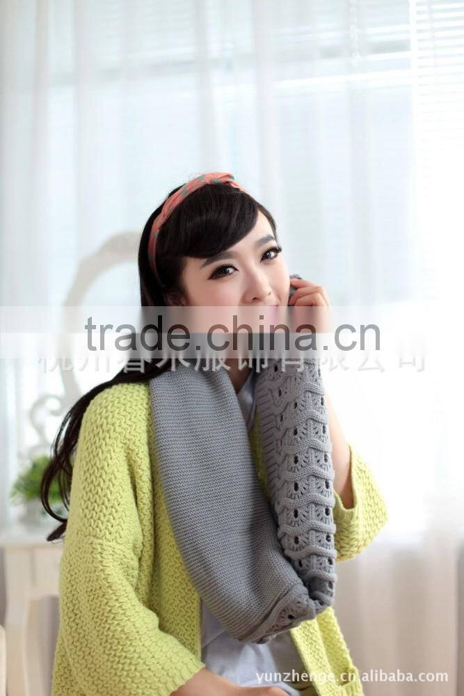 factory direct sale Flat and circle computer multicolor stretch scarves branded