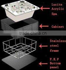 7 person outdoor spa