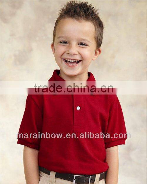 china supplier baby clothes customized ,top quality organic cotton youth polo shirt wholesale