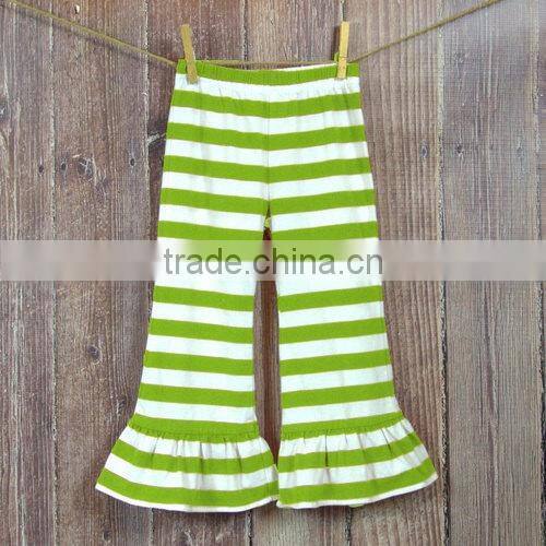 Wholesale ruffle pants winter legging warmer cotton clothes for children